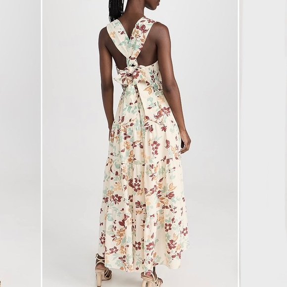 Moon River Floral Sleeveless Midi Dress - Size S - NWT ($138US)! - Picture 3 of 5